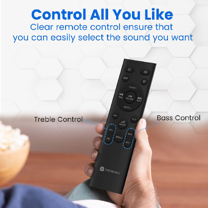 Portronics Pure Sound 106 | 120W Bluetooth Soundbar