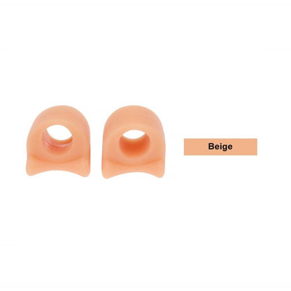 Quick Secure Silicone Gel Toe Separator Ring 1 Pair