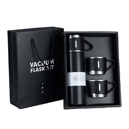 Stainless Steel Vacuum Flask Set