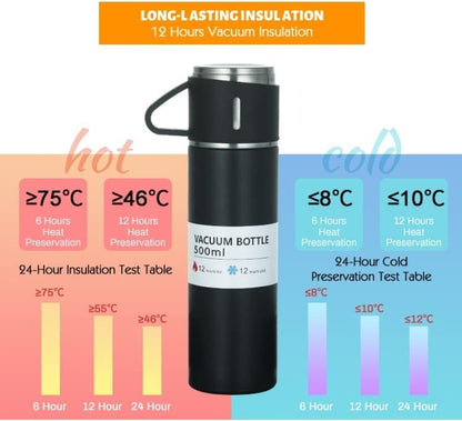 Stainless Steel Vacuum Flask Set