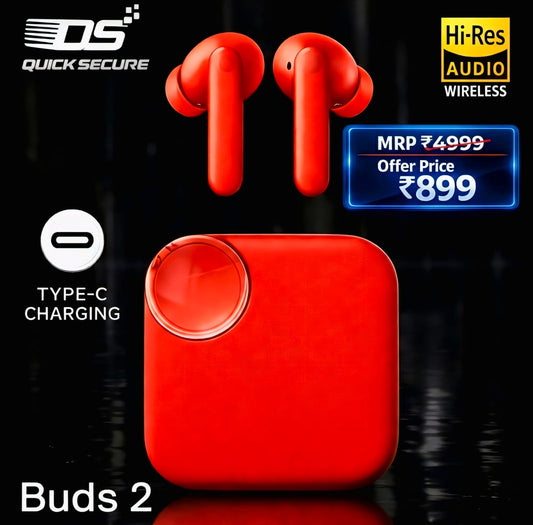 Quick Secure Buds Pro 2 Wireless Earbuds with HiFi Sound