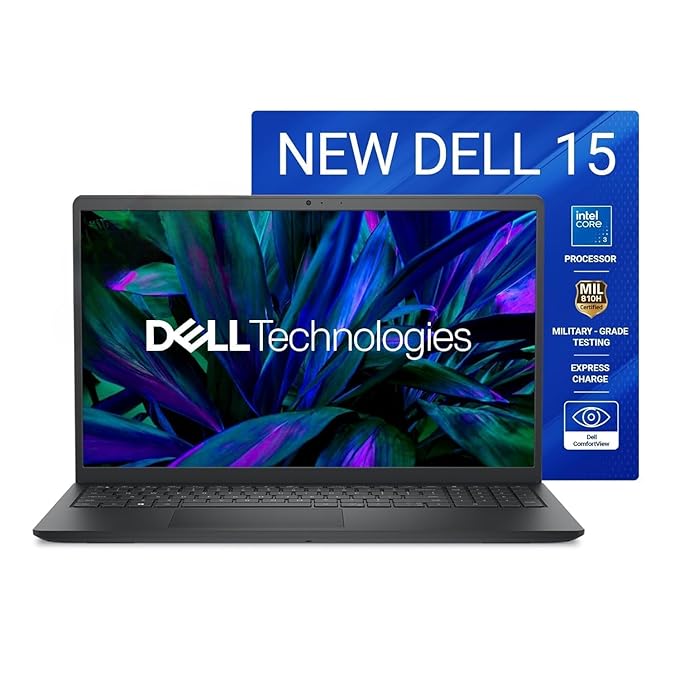 DELL Pro Essential 15(i3 14th Gen) Intel Core 3 14th Gen 100U - (8 GB/512 GB SSD/Ubuntu) PV15250 Thin and Light Laptop (15.6 inch, Black, 2 kg)