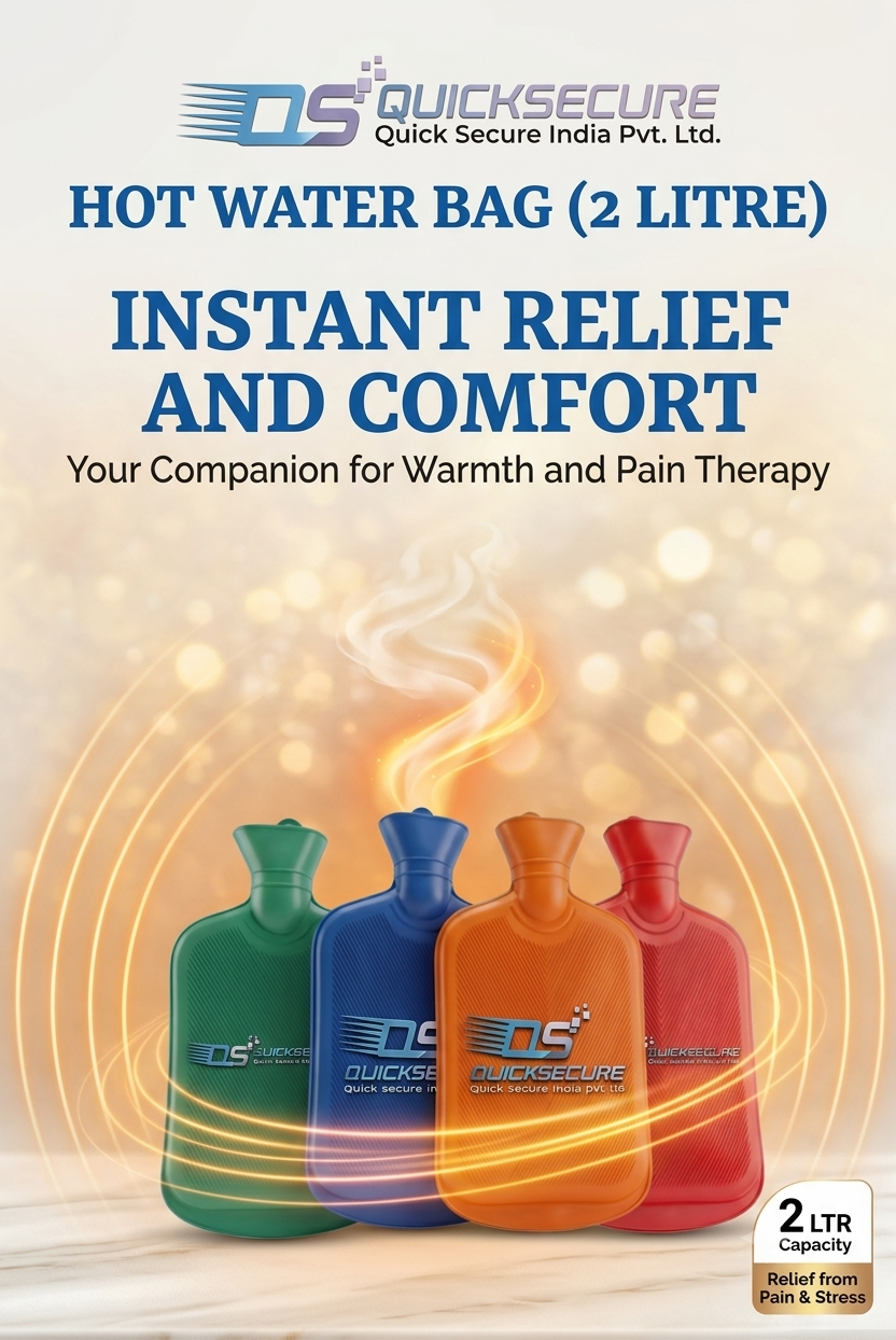 Hot Water Bag (2 litre) Non Electric Rubber Heating Bottle