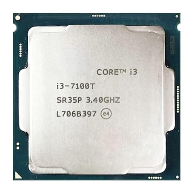 Intel Core i3- 7Th Gen ) Desktop Processor (Silver)1 Year Warranty