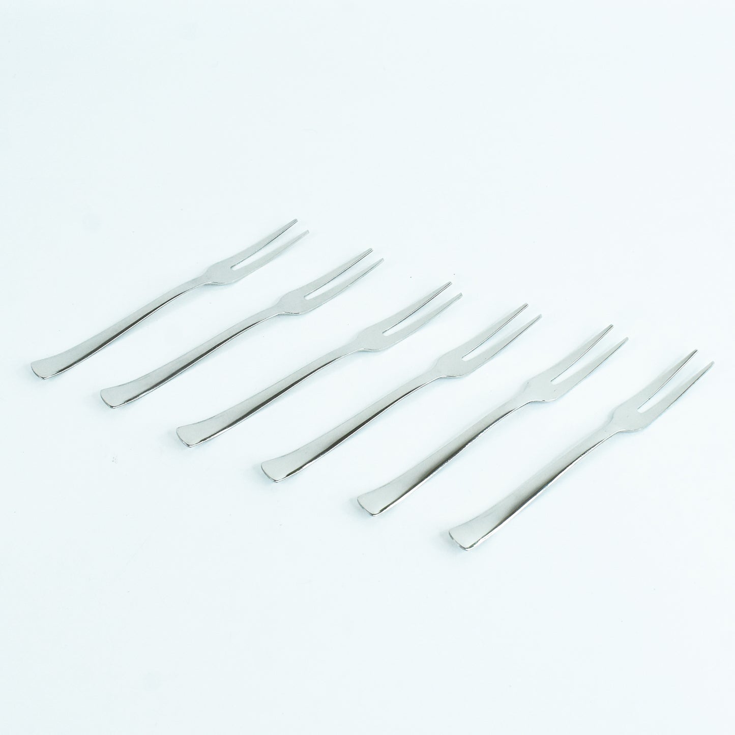Apex 6 In 1 Stainless Steel Fruit Fork (1 Set)